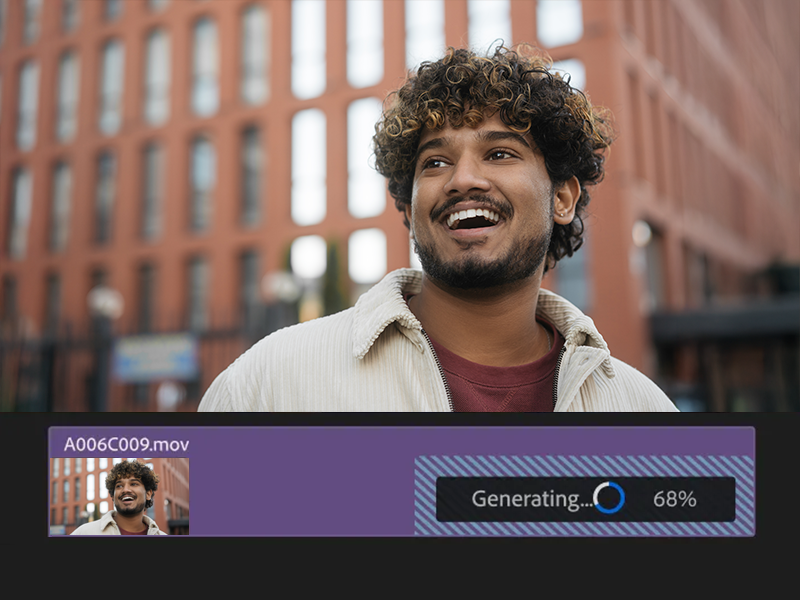 Premiere Pro generative extend