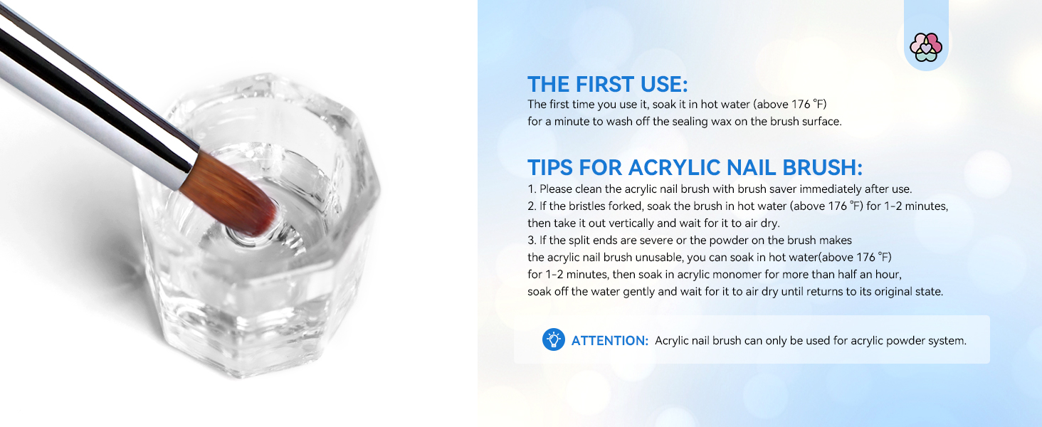 Acrylic Nail Brush Set