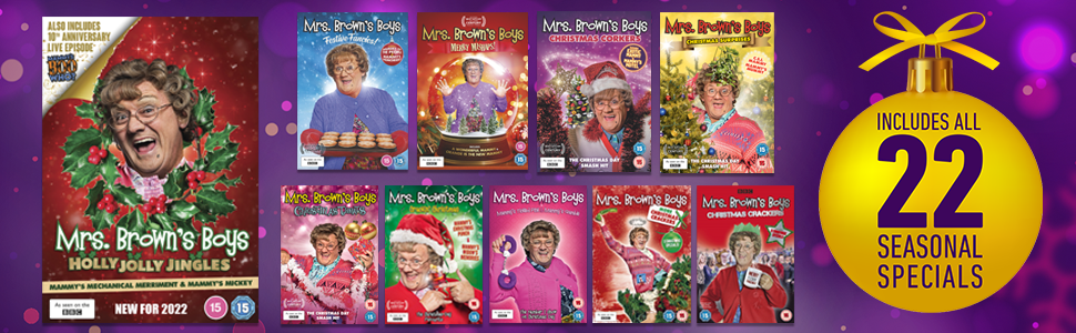 その他 Mrs Brown&#39;s Boys Christmas Cra [DVD] [Import] Amazon.com: Mrs Brown's Boys: Crackin' Christmas Specials
