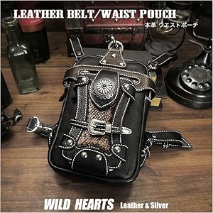 PXG ブラックレザーウエストポーチ PXG（ピーエックスジー）の「Chrome Group Signature Crossbody