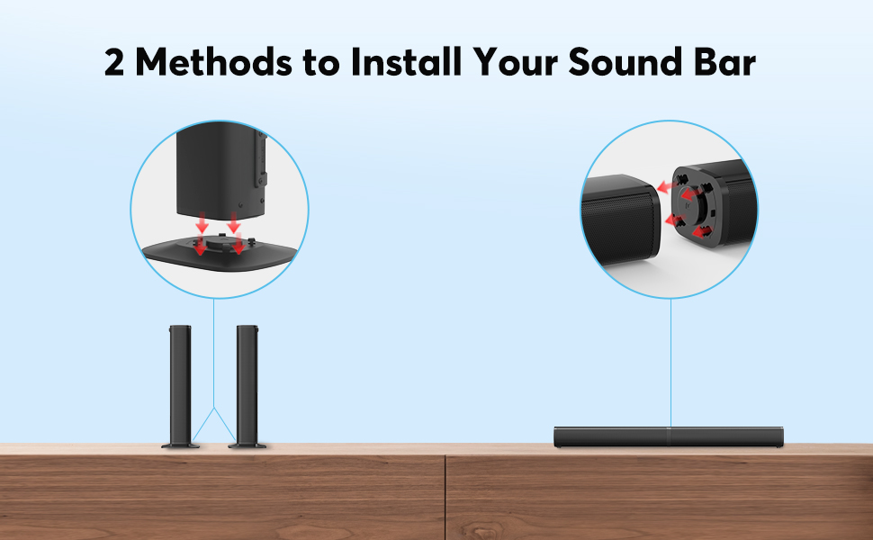 sound bar s111 install