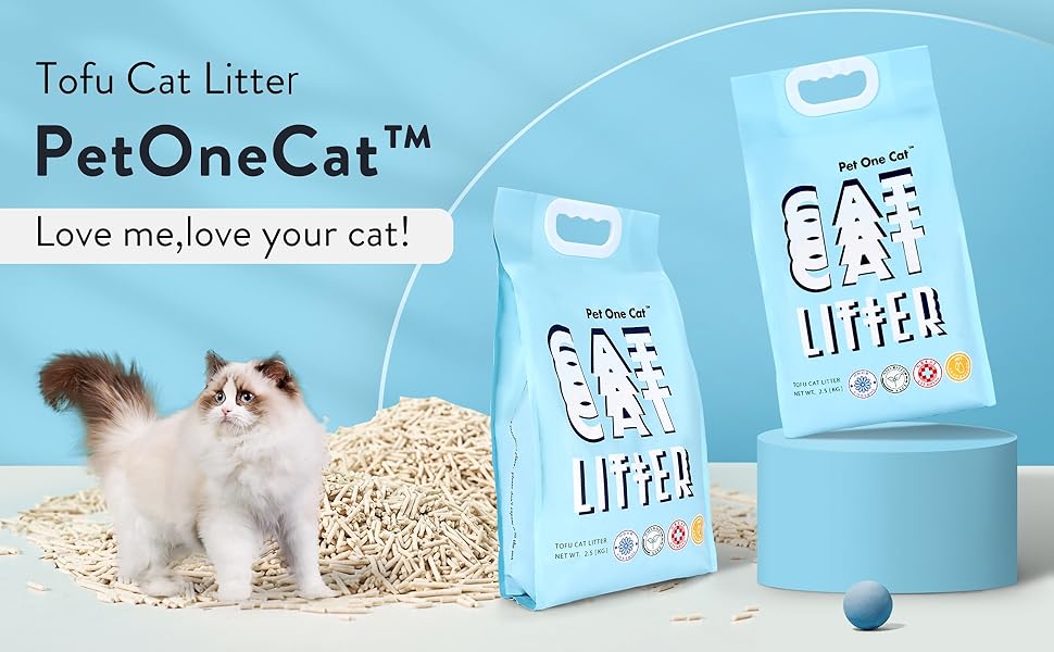 Tofu Cat Litter Natural Cat Litter Pellets Fast Clumping