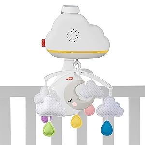 Fisher-Price kalmerende wolken mobiel & Soother - GRP99