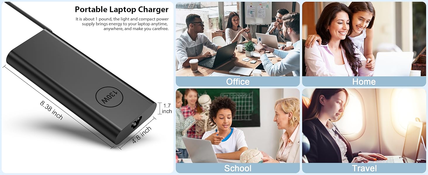 dell laptop charger 130w
