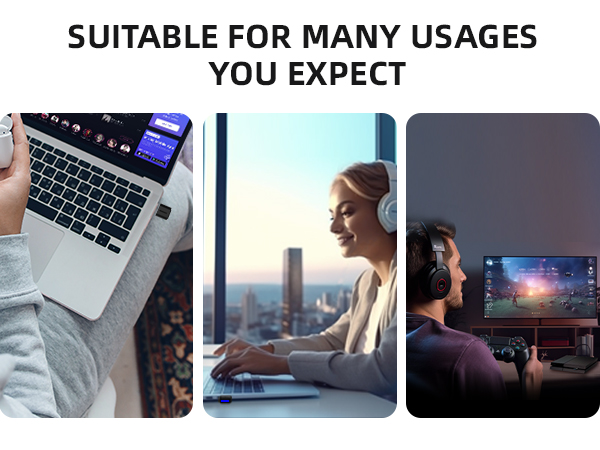 USB Bluetooth 5.2 Audio Transmitter