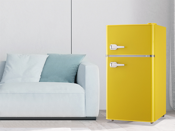 Amazon.com: WANAI 3.5 Cu.Ft Mini Fridge with Freezer Small