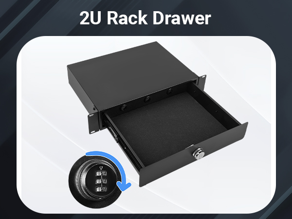 Amazon.com: Eastrexon 2U Rack Mount Drawer, Server Rack