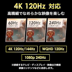 Amazon.co.jp: ラトックシステム 8K 60Hz 4K 120Hz 4K 144Hz
