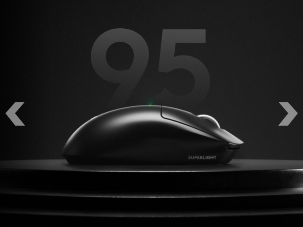 zoom on pro x superlight 2 lightspeed wireless lightweight gaming mouse