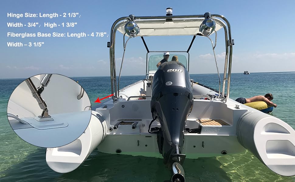 fiberglass base, canopy, console. make a beautiful boat