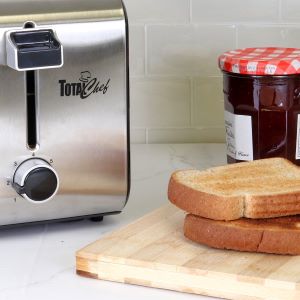 Total Chef 2-Slice Stainless Steel Toaster