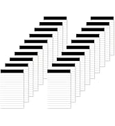 20 Pack Small Notepad, 3 x 5 Inch Ultra Quality Note Pads, Server Lined Papers and Desk Notepads ...