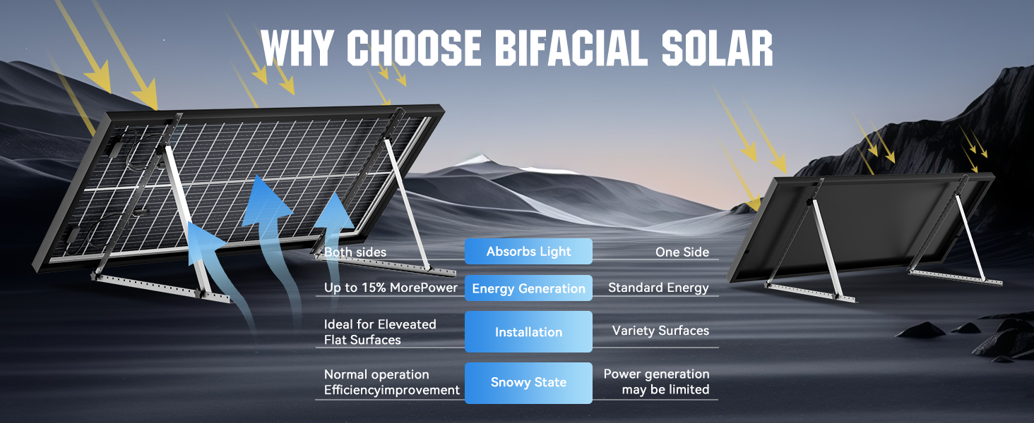 Bifacial Solar Panel