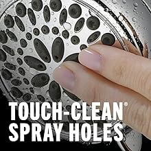 TouchClean, Easy Clean, Build-up, Rubber, Spray Holes, Nozzle