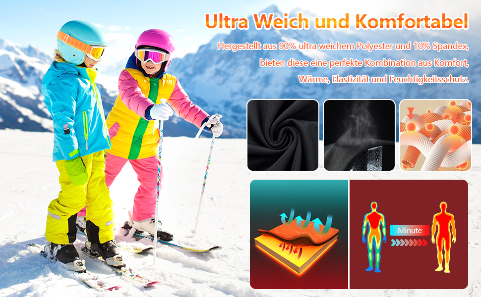 Thermounterwäschesets für Jungen
