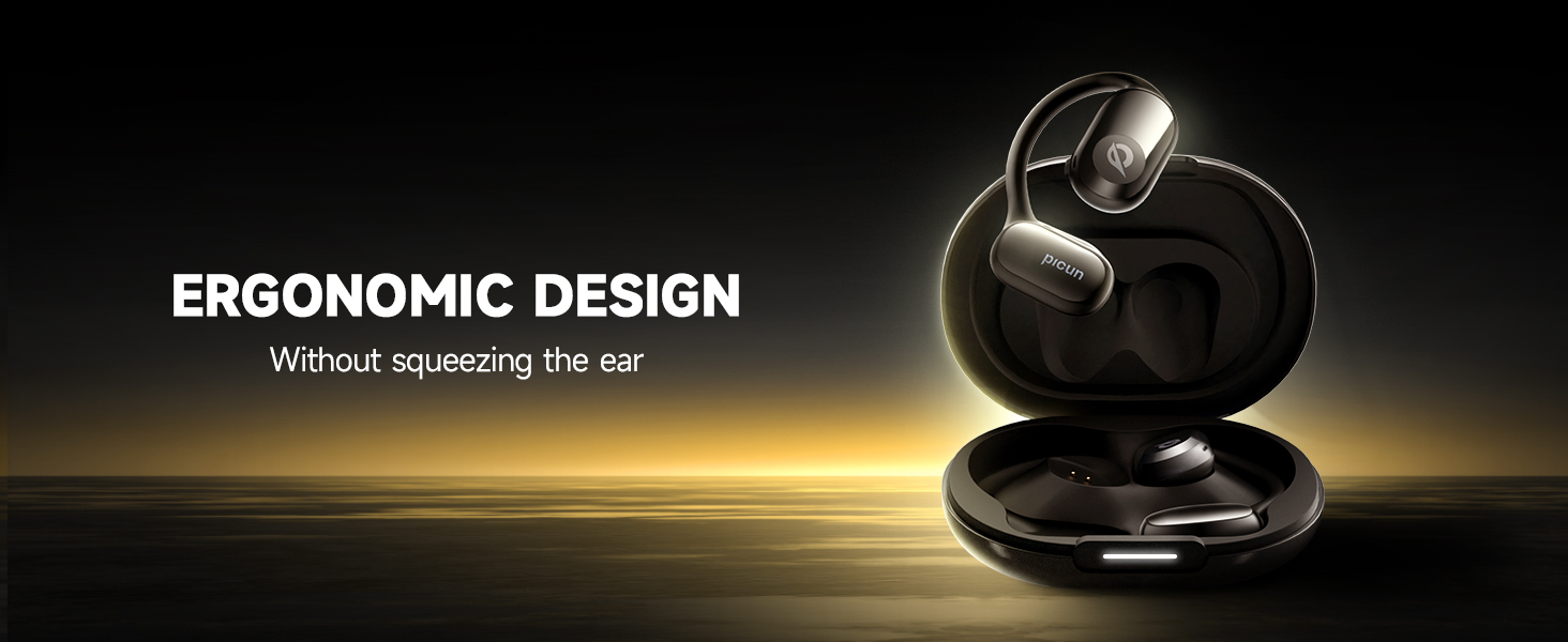 Picun True Wireless Open Ear Headphones