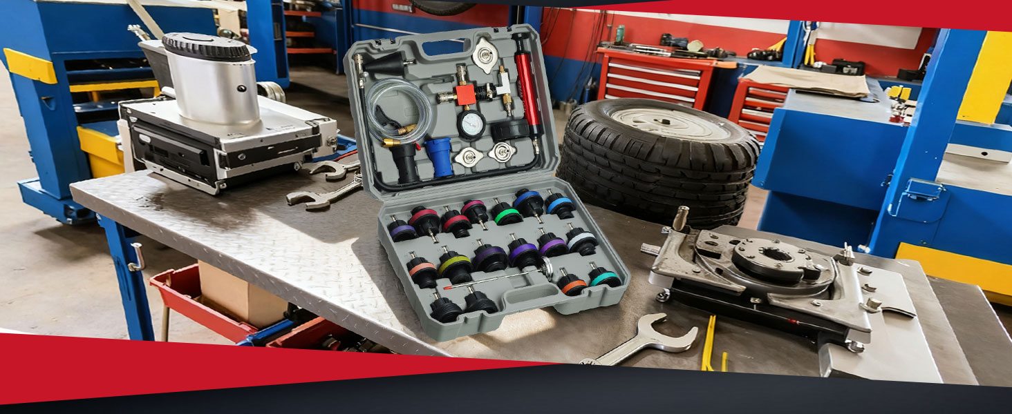 coolant pressure tester kit