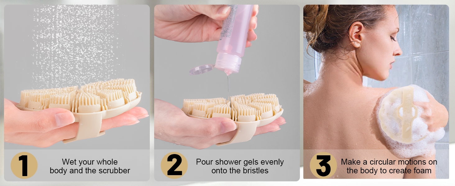 Silicone Body Scrubber