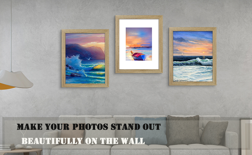 LUCKYLIFE 16x20 Frames, 16x20 Picture Frame for Wall