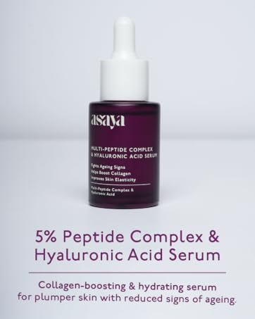 anti aging serum for women 30 plus, peptide moisturizer