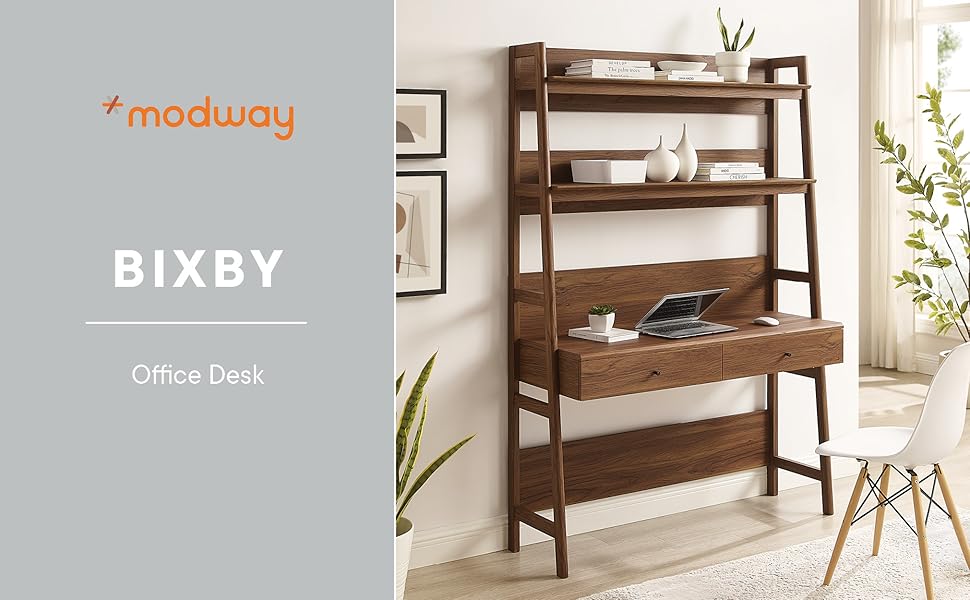 Bixby Office Desk, Walnut