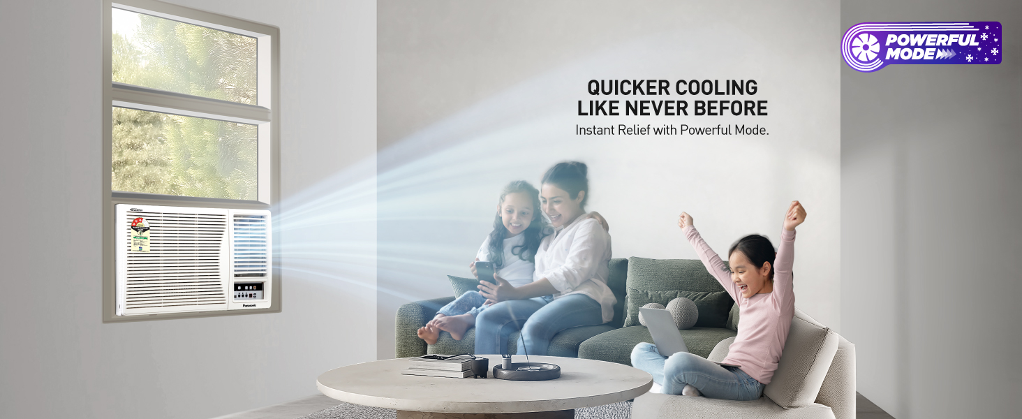 Panasonic AC, Powerful Mode