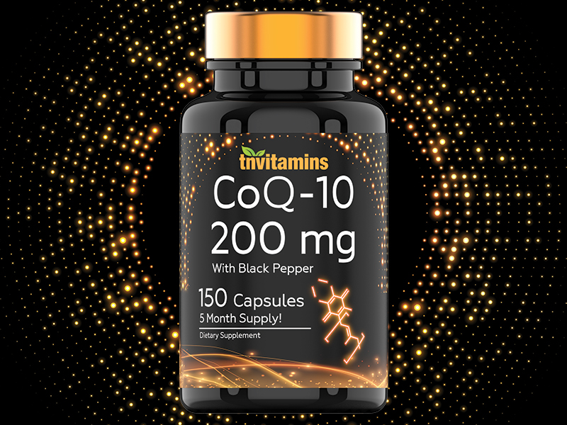 TNVitamins Co!-10 200 mg with Black Pepper Extract