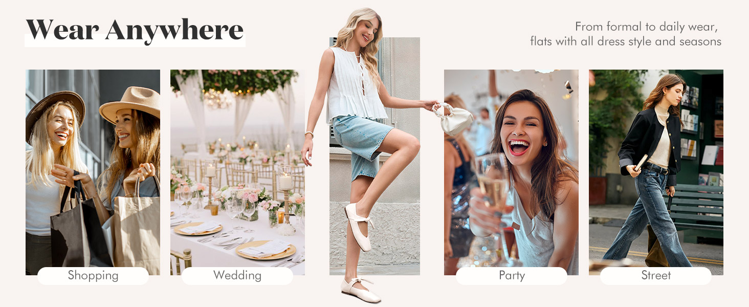 mary jane flats bow square toe flat shoes