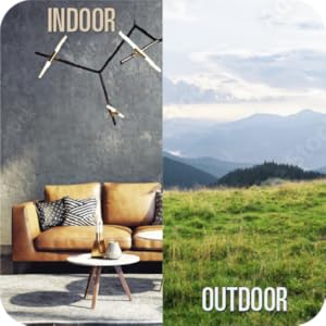 Indoor and Outdoor Rated