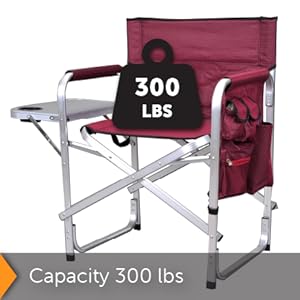 300 lbs capacity stylish camping outdoor chair