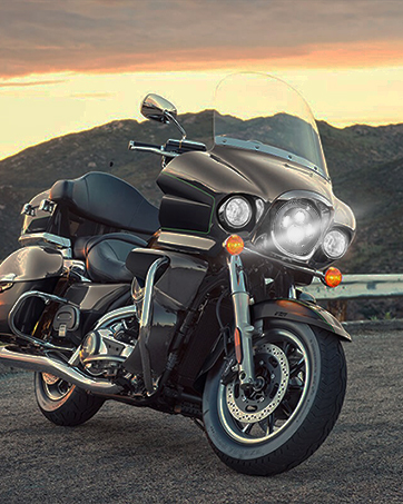 Amazon.co.jp: RAMJET4X4 LEDヘッドライト 7インチ バイク用