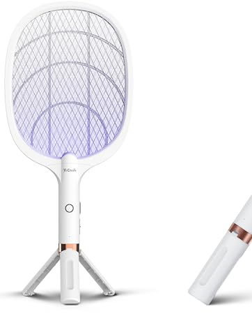 Bug Zapper Racket White