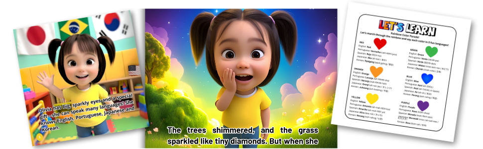 adventure magical and colorful for kids book