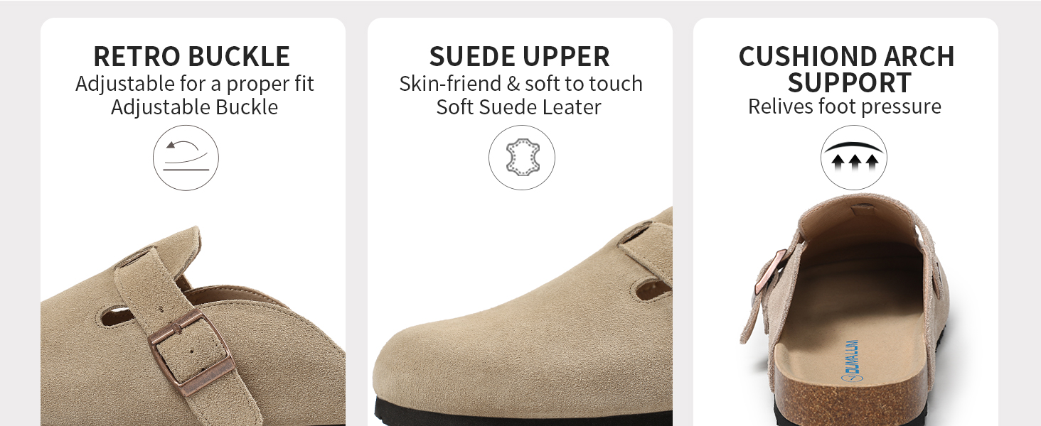 suede clogs 0705