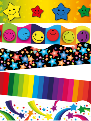 Photographs of Spain Display Borders Classroom Trimmers 6 Image shows brightly coloured borders