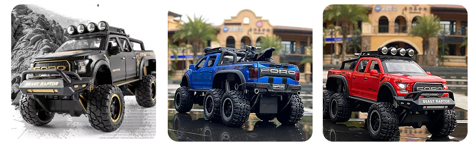 Big Size Ford Raptor F150 Model Car SPN-MX9E8