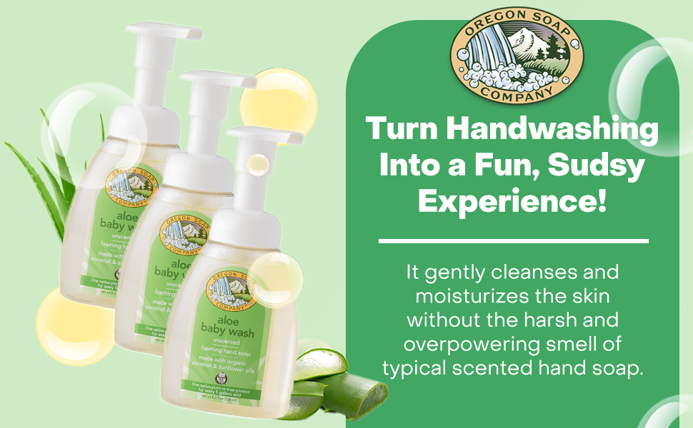 Oregon Soap Company Foaming Hand Soap, Hand Soap Refills