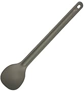 TOAKS Titanium Long Handle Spoon Spork with Polished Bowl Outdoor Camping Cutlery