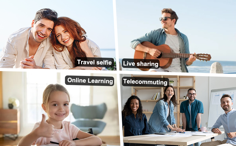 Selfie Stick Tripod with LED Light