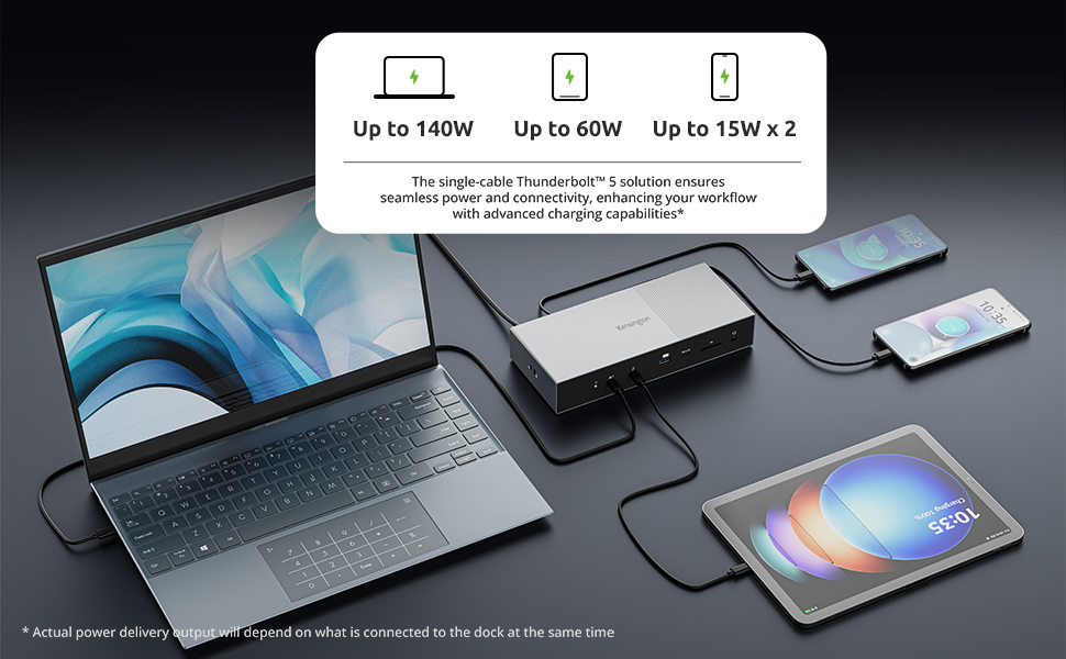 kensington sd5000t5 thunderbolt 5 dock thunderbolt 5 dock thunderbolt docking station