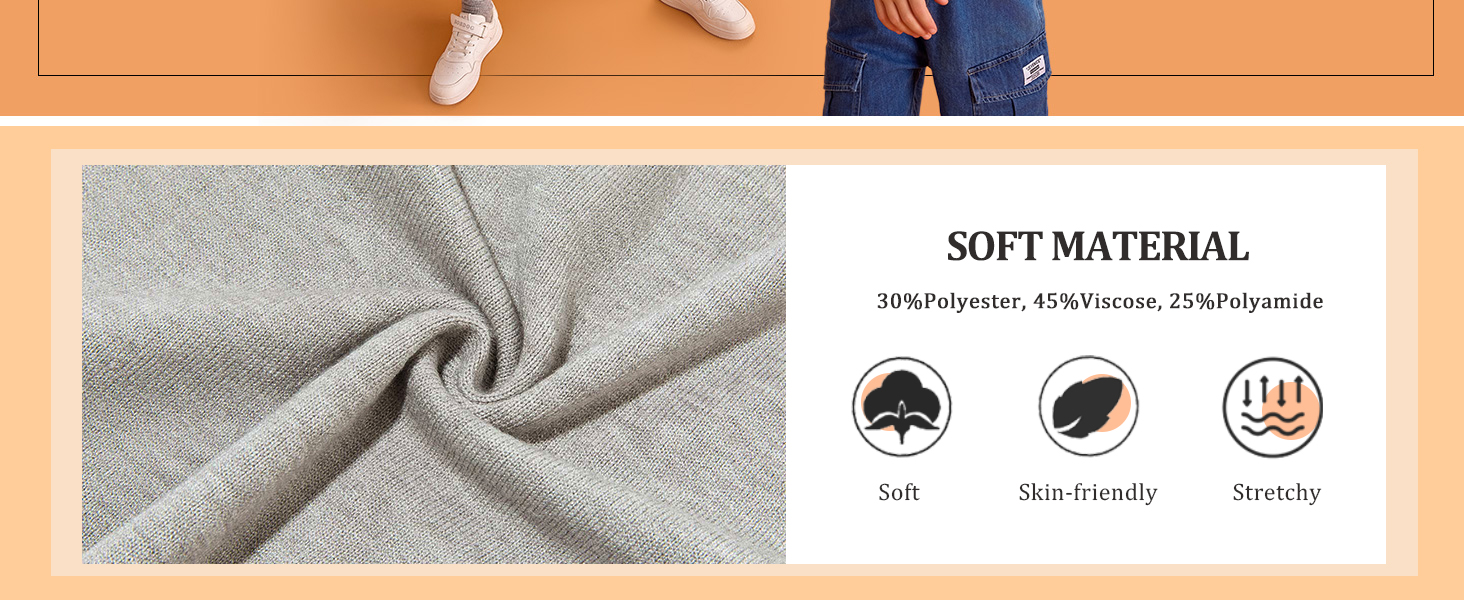 Boys School Uniform Sweater Kids Long Sleeve V Neck Pullover Fall Winter Clothes 5-14 Years