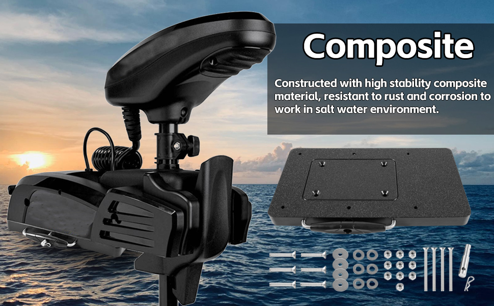 For Minn Kota 1854021 MKA21 Composite Quick Release