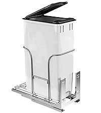 Waste(twice) - K Amazon.com: GarveeHome 56L/14.8Gal Step-On Kitchen Trash Can