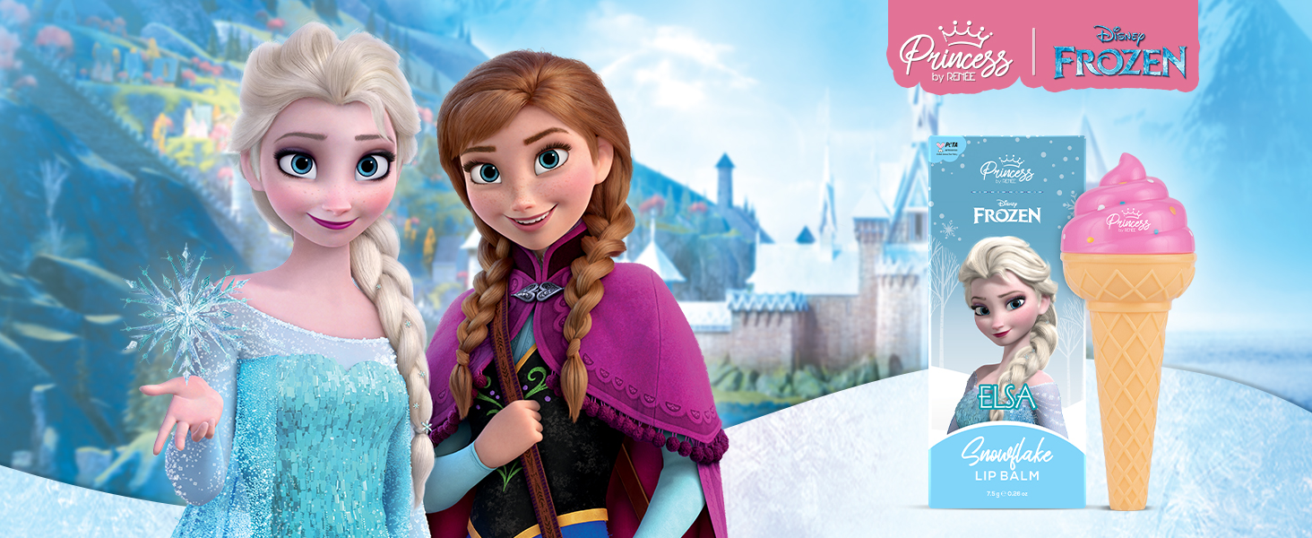 DISNEY FROZEN PRINCESS BY RENEE Snowflake Lip Balm