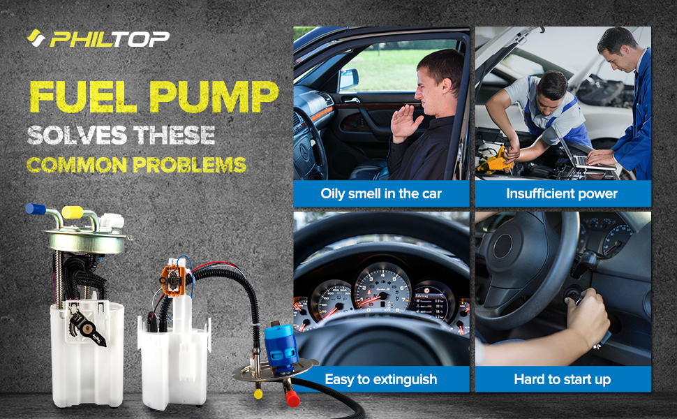 PHILTOP Fuel Pump FG0473 for 20042006 Ram 1500 3.7L 5.7L 4