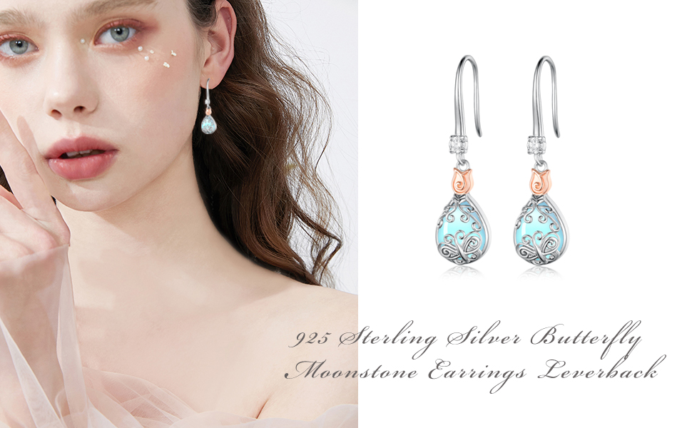 Moonstone Earrings