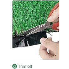 outdoor grass rug