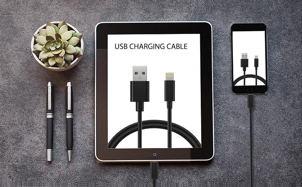 Lightning Cable MFi Certified iPhone Charger 3Pack 3FT