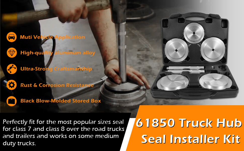 61850 Truck Hub Seal Installer Kit Fit for Size Seal for