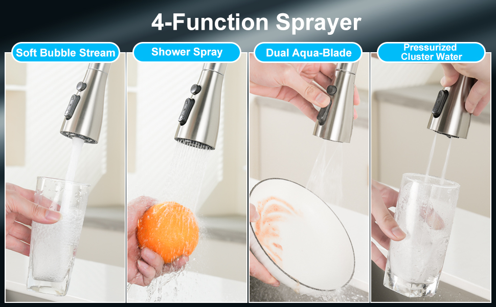 grifo de cocina extraíble